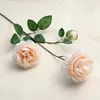 3 heads (2 flowers, 1 bud) Champagne Ranunculus