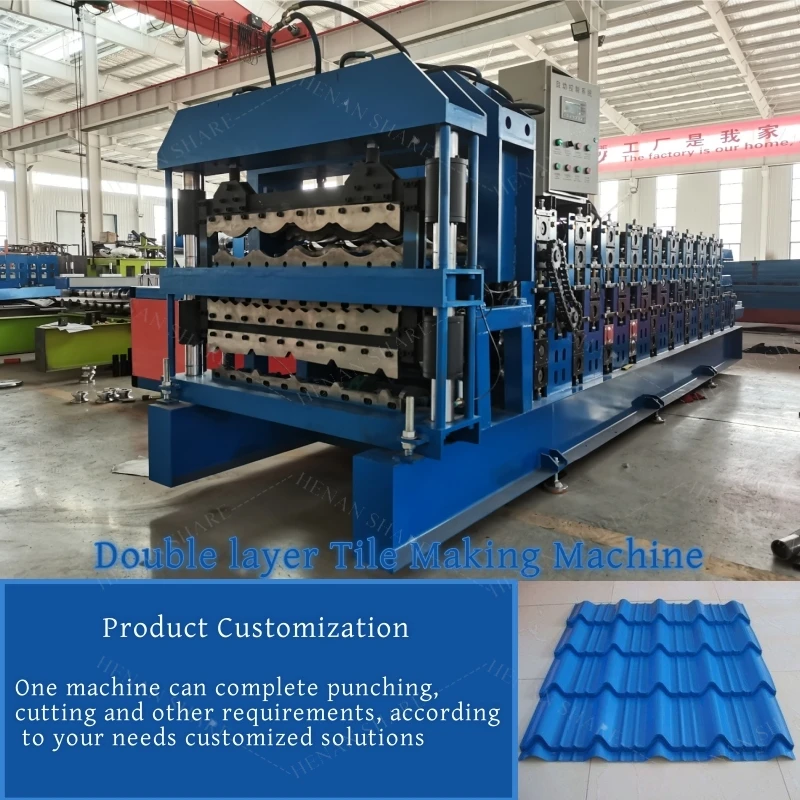 Zinc Roofing Sheet Making Machine Metal Tile Roof Sheet Roll Forming Machine Galvanized Roofing Sheets Making Machine