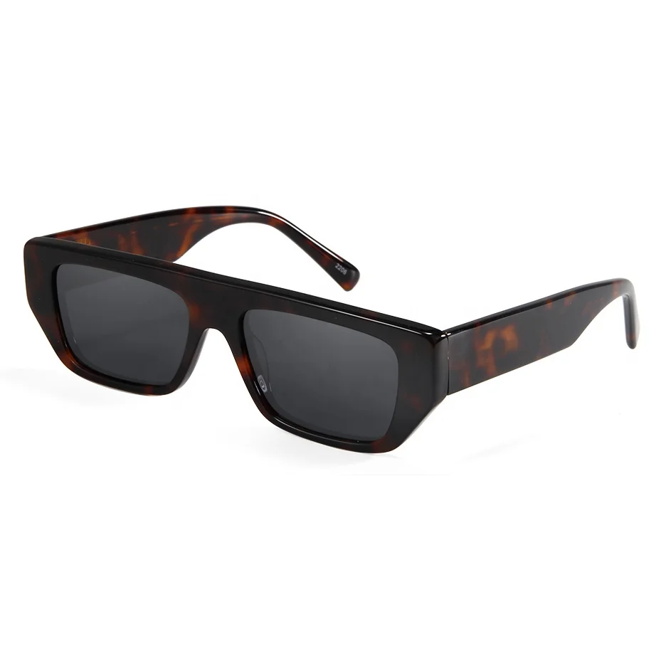Rectangular Sunglasses with UV400 Protection | Polarized Retro Acetate Frames Amazon.com: CARFIA Polarized Sunglasses for Men UV400  main image 4