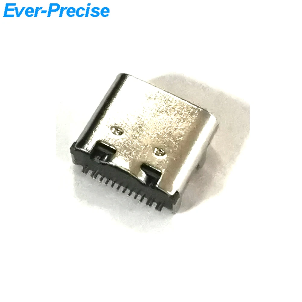 Разъем USB C 3,1 C мама с гнездом Peg Верхнее Крепление, один ряд, поверхностное крепление