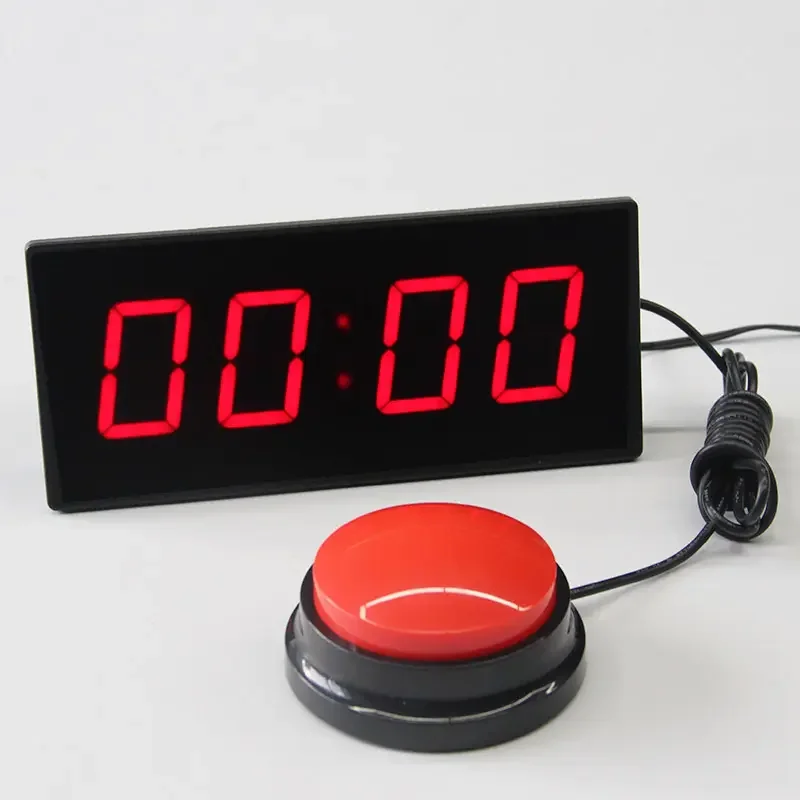 CHEETIE CP01 Compact Size LED Popular 10 Seconds Challenge Game Timer With Start Stop Button for Free Meal