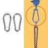 N°4 boucles en fer galvanisé