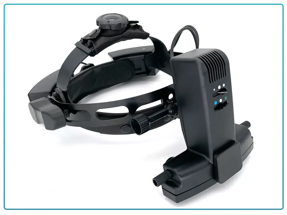 Binocular LED Head Binocular Non-Contact Indirect Ophthalmoscope Retinoscope Rechargeable YZ-25C Ophthalmic