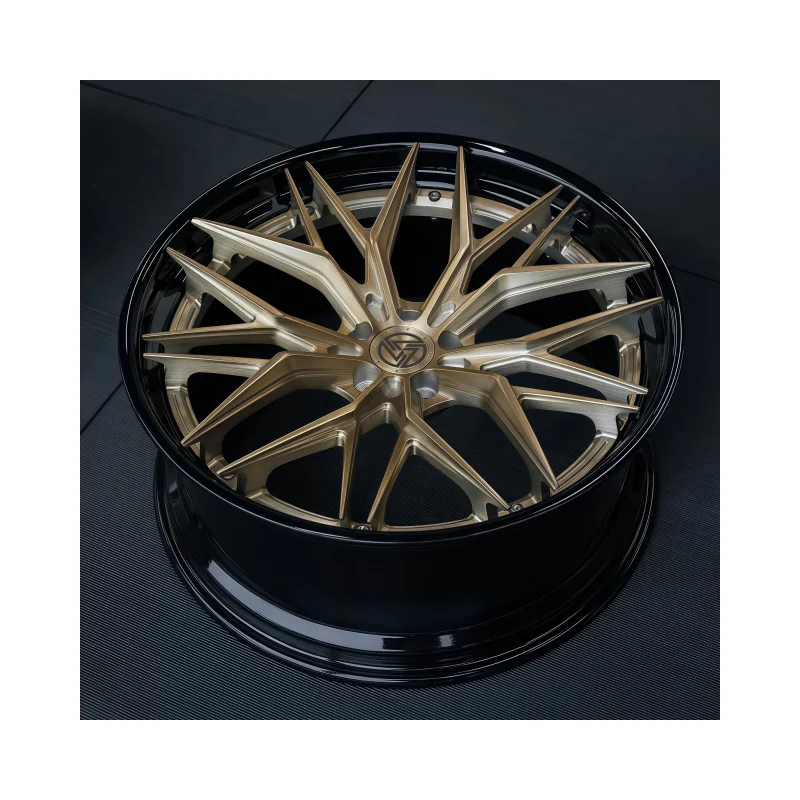 XINLAI Custom Deep Concave 18-22 Inch Aluminium Alloy Wheels 5x120-5x130 for E30 E60 F30 F8 G20 G30 Bronze Finish New Condition - Image 1