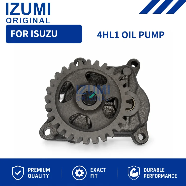 IZUMI ORIGINAL 4HL1 Oil Pump diesel engine parts for Isuzu