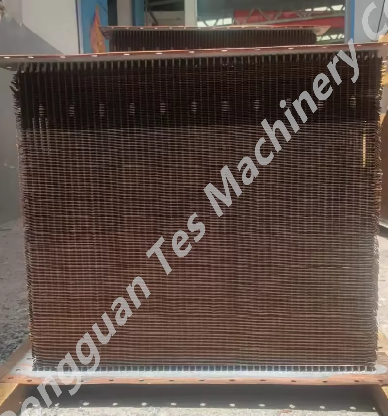Customized CORE RADIATOR of RED COPPER BRASS High Quality Engine Inter Cool Core Big Size Oil Radiator Plate-Fin Cooler Radiat