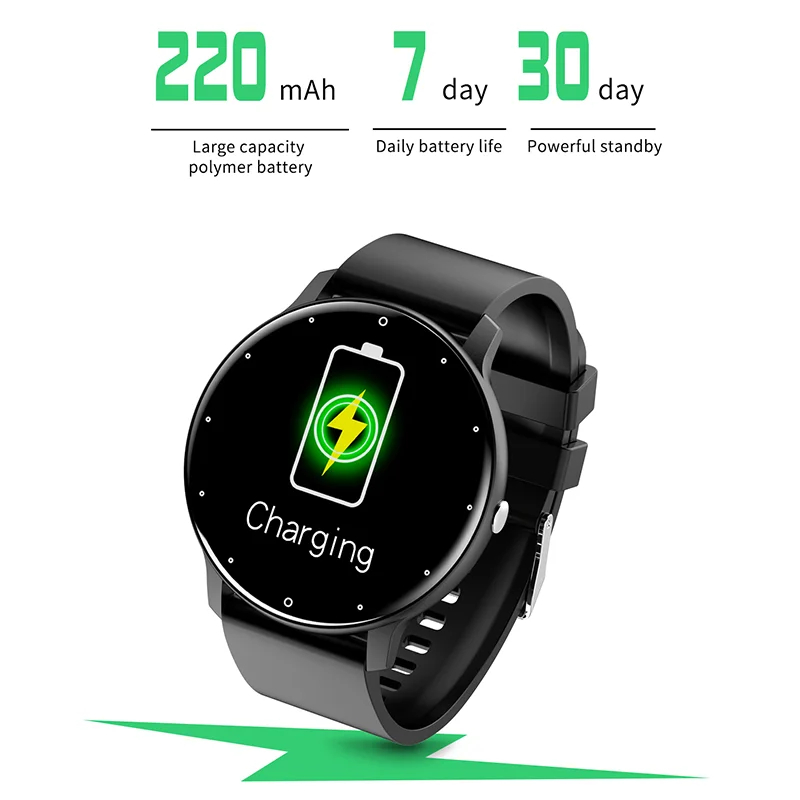 ZL02 ZL02D Heart Rate Blood Pressure Sleep Monitoring Bracelet Waterproof Smart Sports Watch IOS Android_voghion.com