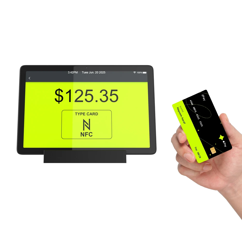 New Custom Android Tablet Nfc From Screen Nfc Tablet Pc 4G Octa Core MTK GMS Tablet Android with Nfc Reader All in One Pos