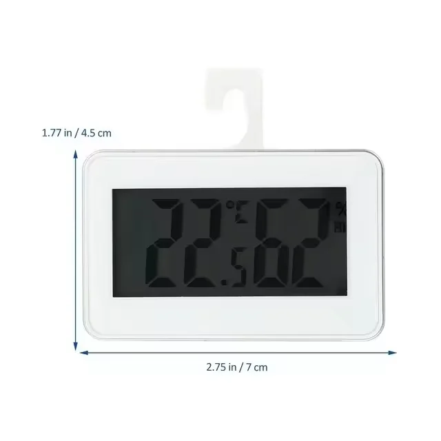 Hot Selling Mini Refrigerator Thermometer Indoor Digital Thermometers Standing Hanging Electronic Thermometer With Magnet