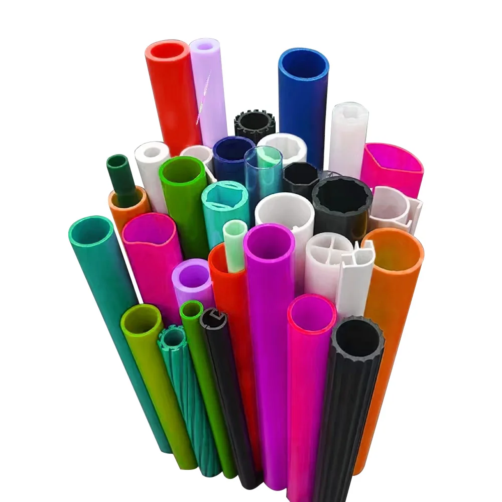 Small Plastic Tube PP Polypropylene ABS PVC Hard Support PC Transparent Water Hollow Custom Cutting Service Durable Lightweight