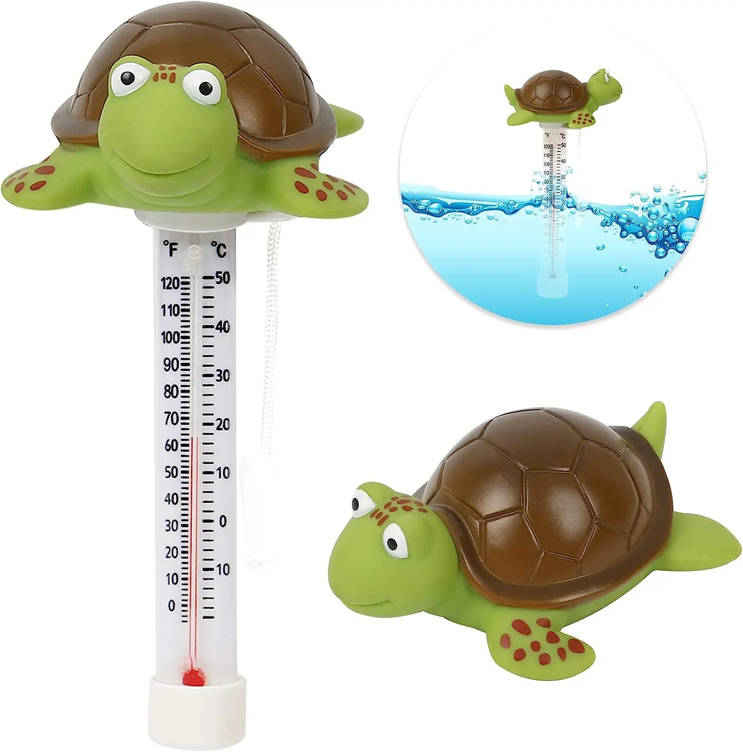 Swimming Pool Thermometer,Baby Float Water Temperature Pond Sauna