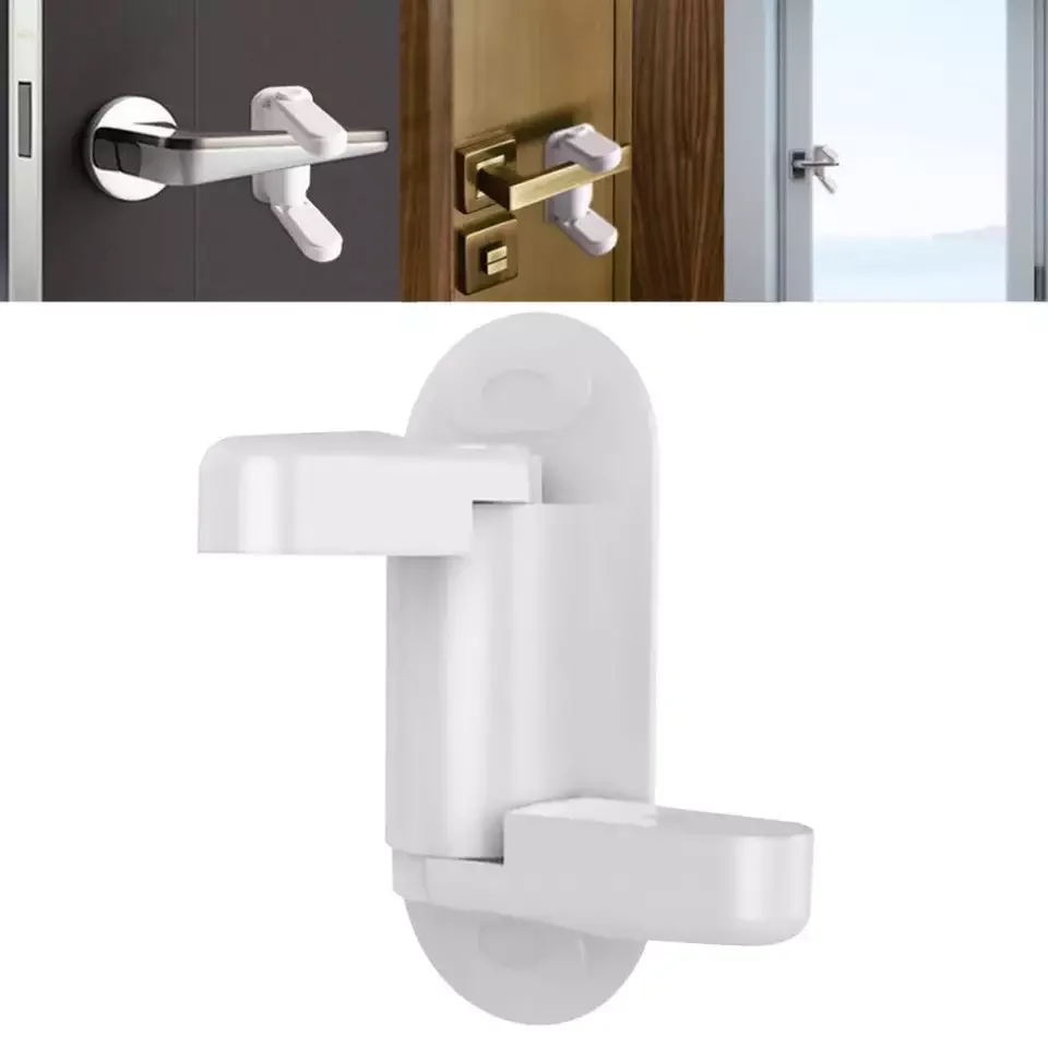 ABS Plastic Handle Safety Door Lock Tools Child-Adhesive Proof Safety ...