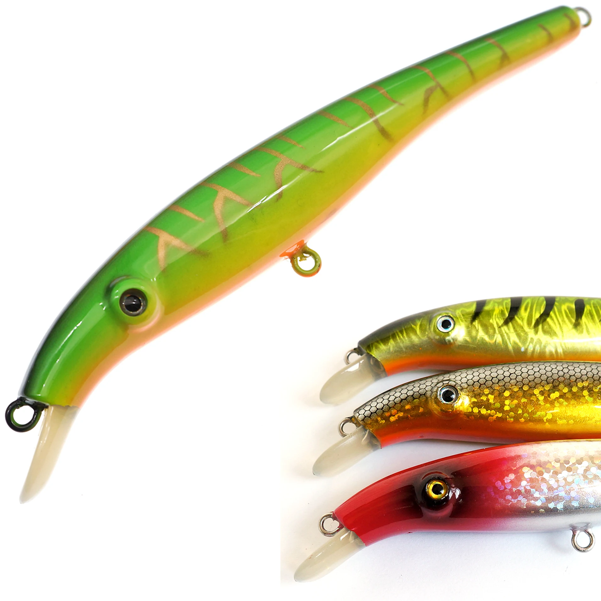 fin and flame antique fishing lures Vintage Donaly Red Minnow Lure For Sale Crankbaits For Walleyes - Colour:#09 Purple Fiddler water