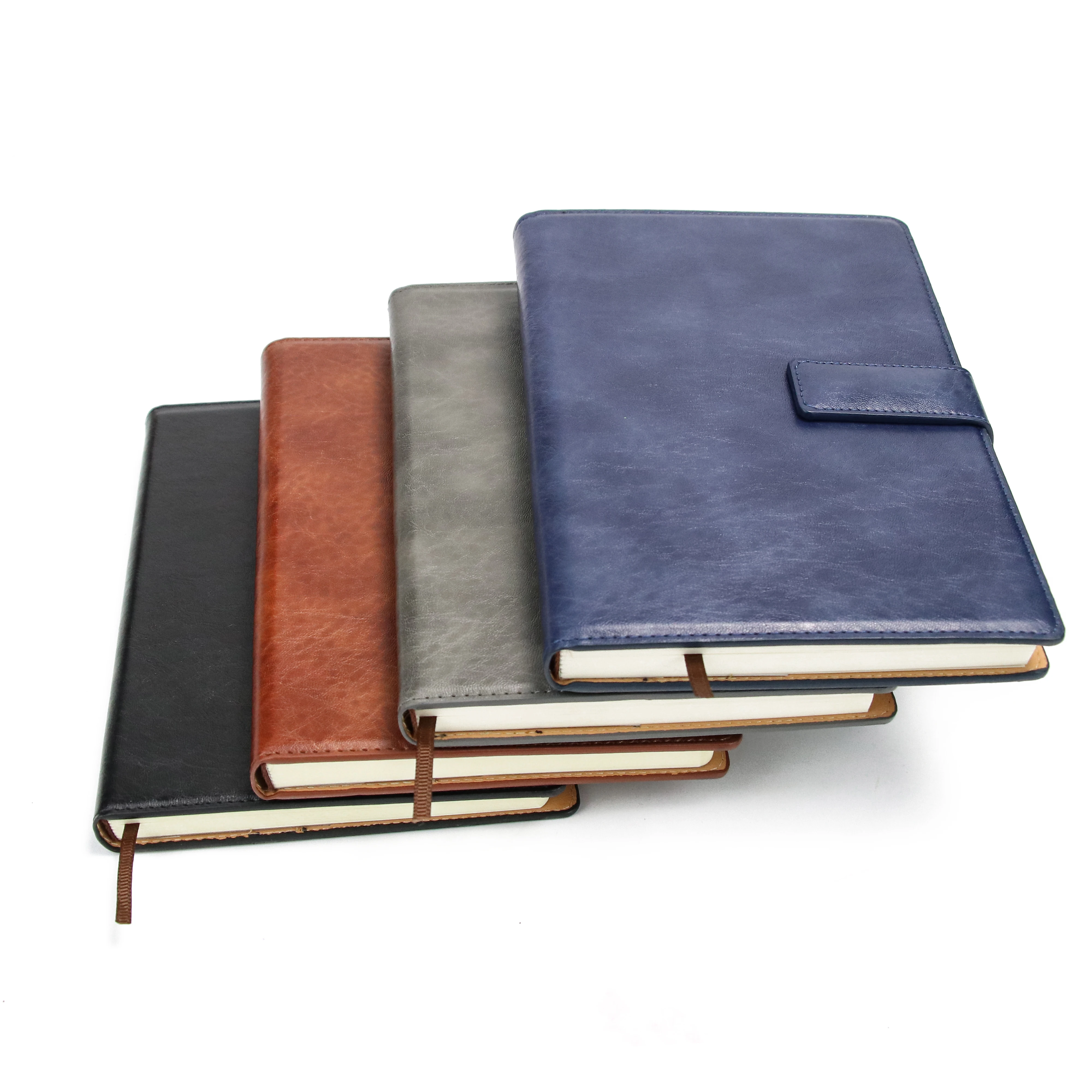 Yalong High Quality Customizable Student Notebook A5 Classic Leather Hardcover Multifunctional Office Notebook