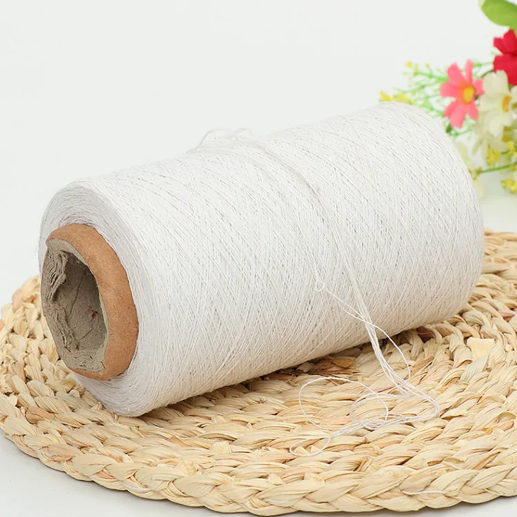 popular in America Cotton Blended Yarn professional supplier recycle cotton yarn 32s/2