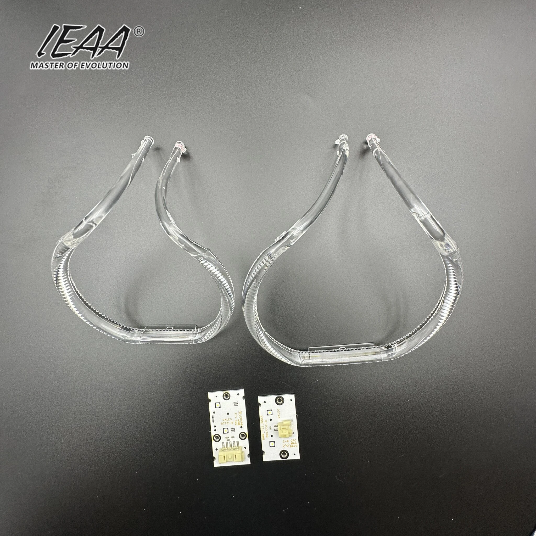 IEAA Headlight DRL Light Guide Strip LED Board for BMW 2 Series F22 M2 LED Tube Led Chips Daytime Running Light 2014-2020
