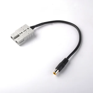 High Quality Solar SB50 Plug 50A to DC 7909 1.31mm2 Solar Battery Black Round Power Extension Cables for Solar Power System