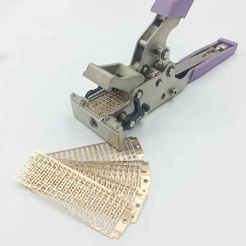 SMT Splice Pliers MTL-80 SMT Brass Buckle Splicing Stainless Steel Increase Material Receiving Speed Frame Splicing Clip Pliers