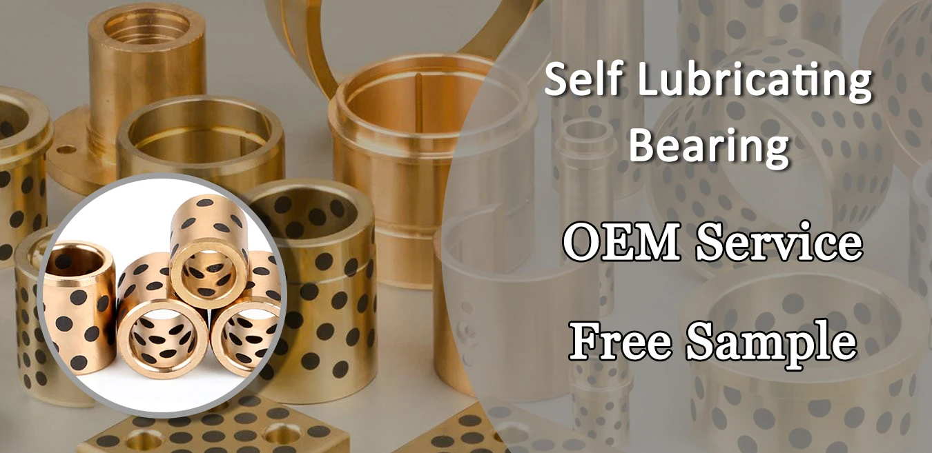 Boccola Oilless Cuscinetto Boccole Oilless Aicosineg - Cuscinetti A Basso Attrito Per Macchinari Cuscinetto Plain Bronzo Ptfe - Foto 7