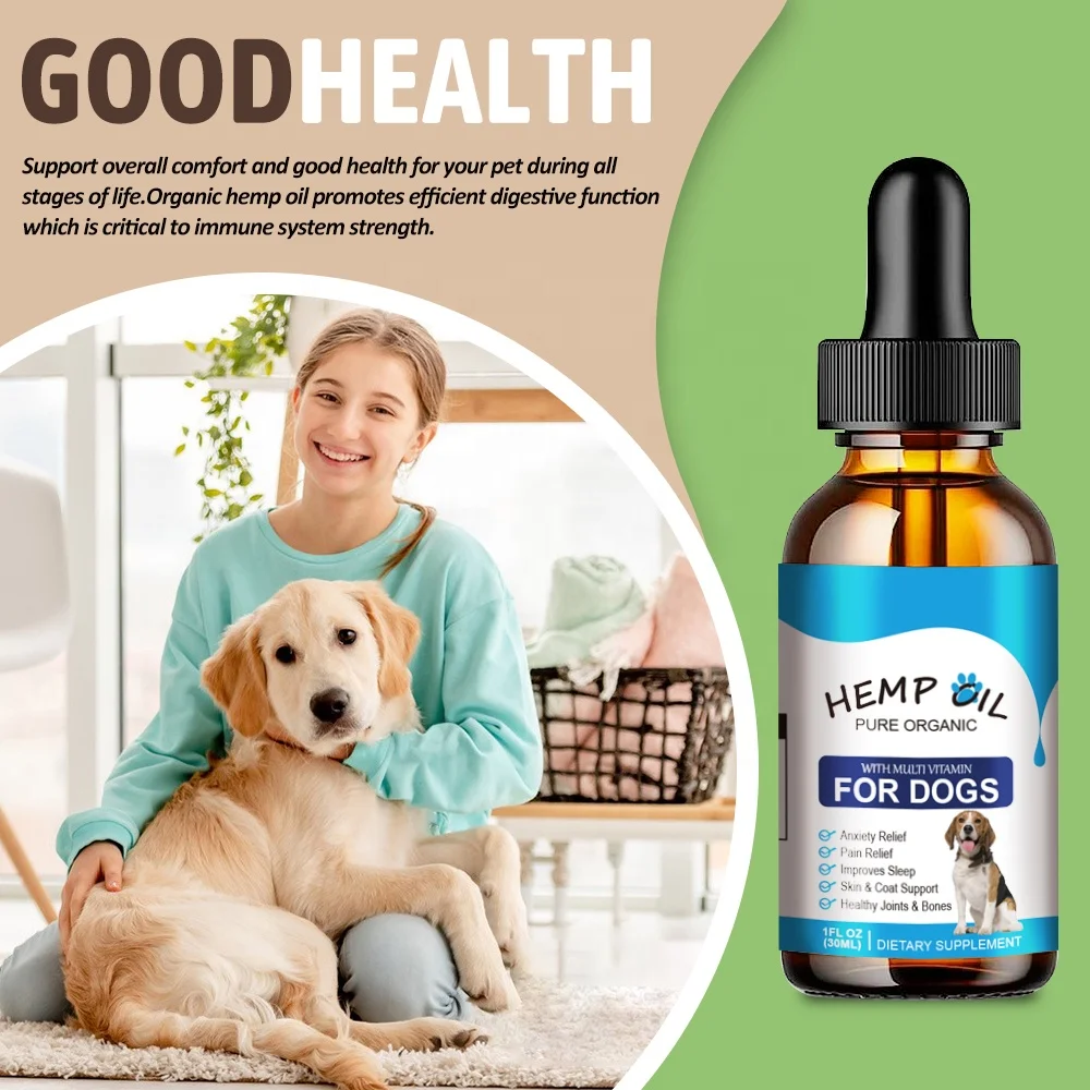 Оптовая продажа масло из конопли для собак и кошек