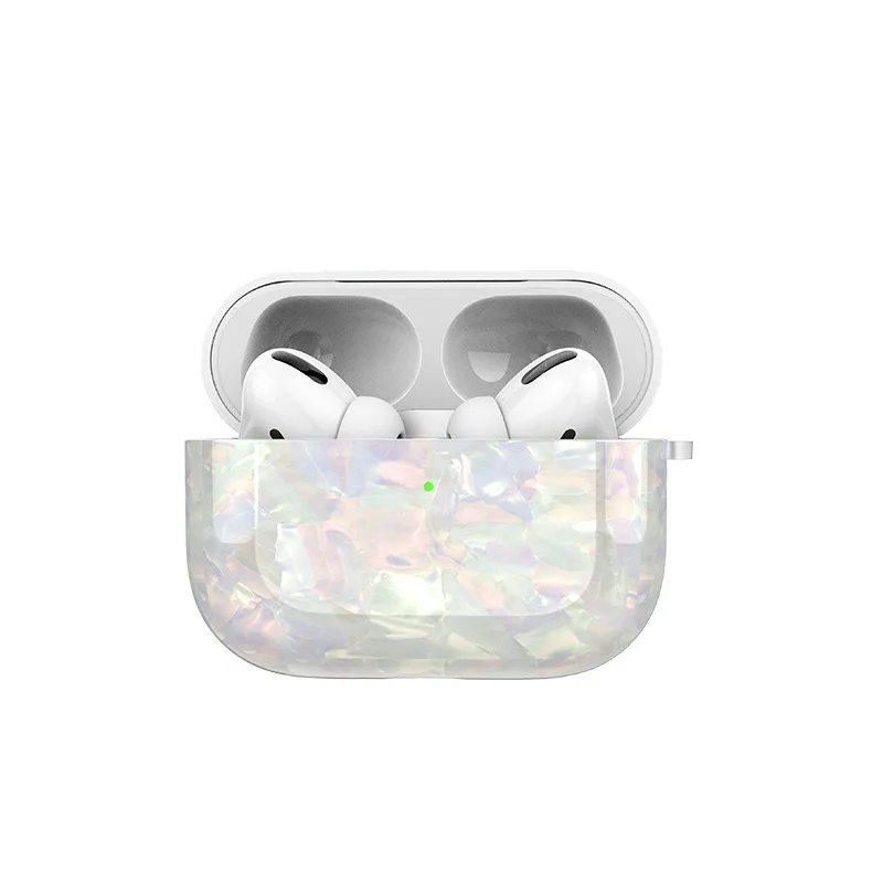 Free Shipping 2020  New Product Shell Grain Case Box for Airpods Pro