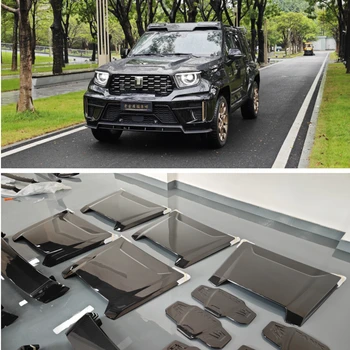First Limited Edition Auto Body Kit for Tank 700 Hi4-T Carbon Front Lip Engine Hood Cover Front Rear Roof Spoiler New Condition