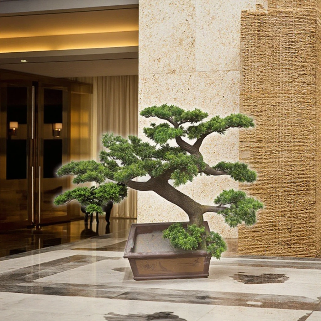 90cm Hhe Indoor Mini Green Pine Tree 90cm Hhe Knstliche Bonsai Pflanze  zu verkaufen