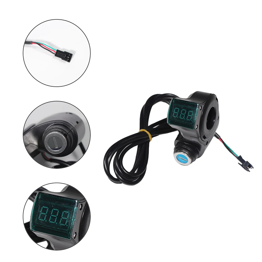 Superbsail Key Voltage Display Power Button Parts For Zero 8X 10X 11X Electric Scooter  LCD Display  LED Meter Accessories factory