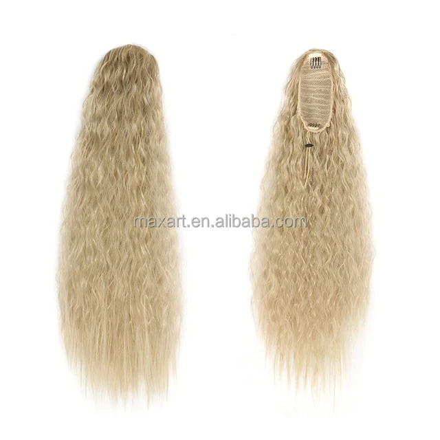 Афро кудрявые накладные волосы для конского хвоста синтетические шиньоны охватывающие кулиску волосы для конского хвоста