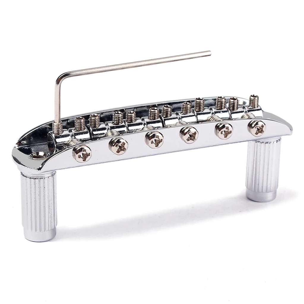 Guitar Bridge Saddle Replacement for Mustang Jaguar or Jazzmaster with Studs 3Colors