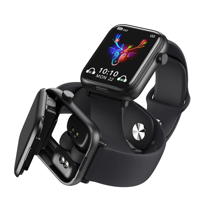 Reloj Audifonos Smartwatch Auricular Con Audifono F9 Mi 2 In 1 Watch