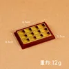 Set de caja para pastel de luna de 6.5 cm (con bandeja base)