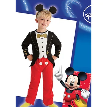 Children's cosplay Cartoon Movie Mickeys Mouse Cartoon Pattern Clothes Role Playing Stage Costumes