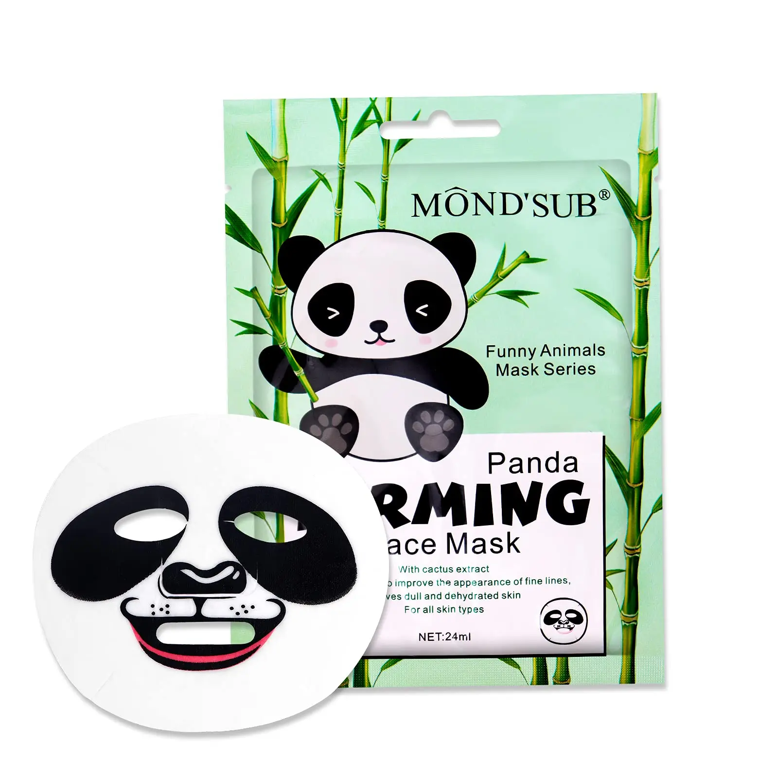 Cosmetic Moisture Moisturizer Masque De Visage Animal Facemask Sheet