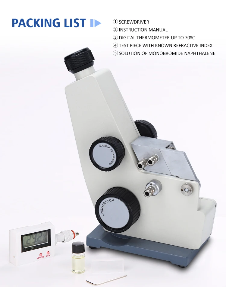 Abbe Refractometer Digital Refractometer - Buy Digital Refractometer ...