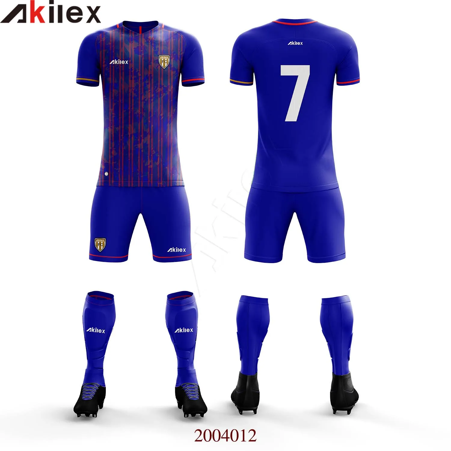 New Season Soccer Jersey Design Custom Sublimation Sports Wear Men Football  Kits For Teams