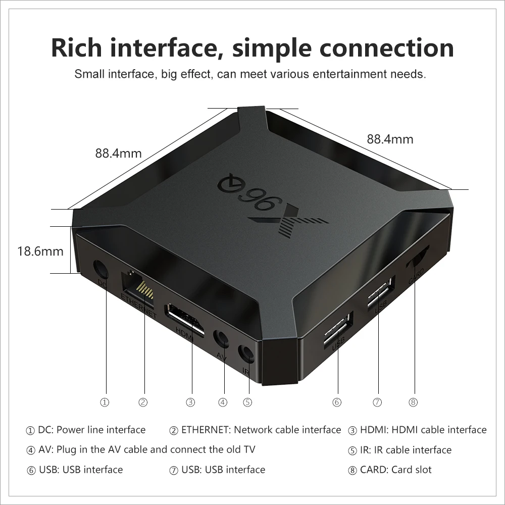 4K Android TV ボックス 4K 10箱セット GYS X96Q TV Box - 4K Smart Media Player with Android 10.0