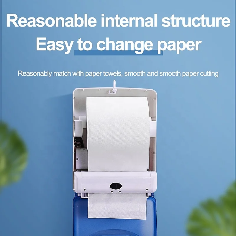 Wall Mounted Automatic Sensor Jumbo Roll Paper Dispenser for Hotel