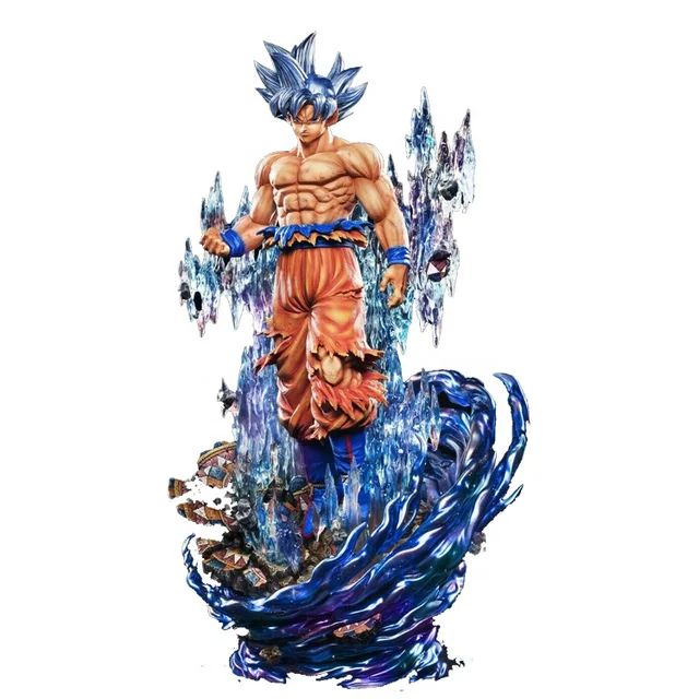 Fiberglass cartoon anime character sculpture, Dragon Ball, Goku statue crafts