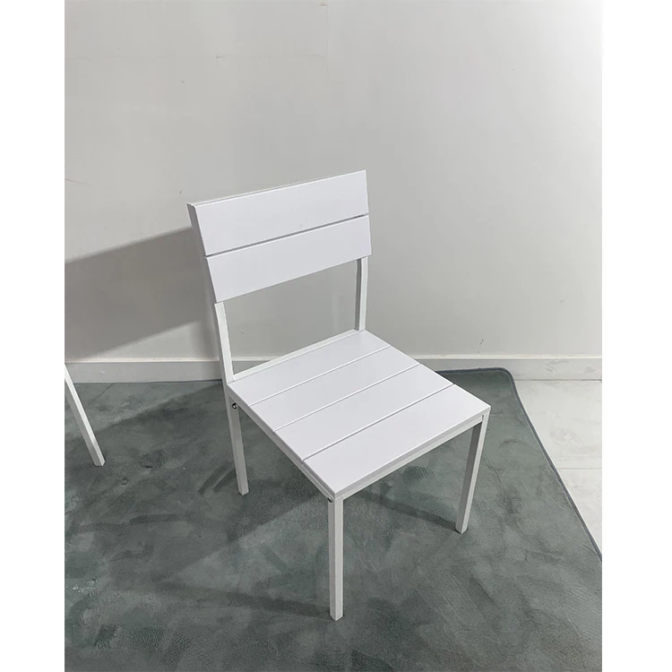 2021 NEW design Dining table set with 4 chairs MDF+PVC dining set for dining room DS-099 with Live show