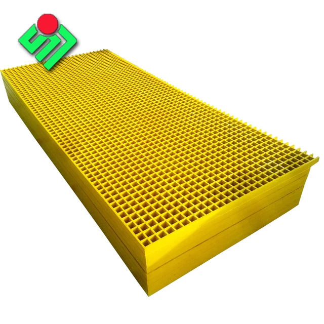 Hot sales fiberglass reinforced plastic heavy duty frp grating walkway steel bar grating flooring for platform of the farm