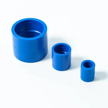 Factory Wholesale PE Pipes Straight Through Fittings Plastic Tube Connectors PE Direct Water Pipe Fittings