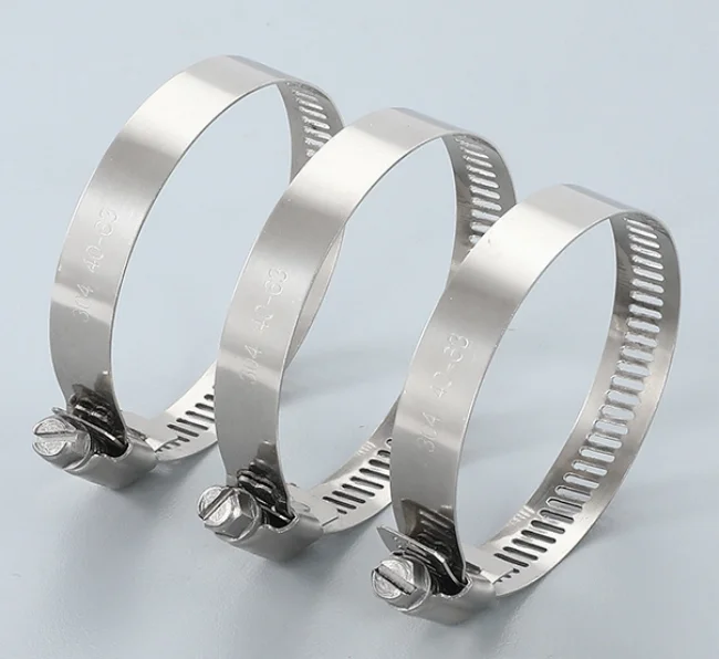 Мягкая труба из нержавеющей стали шланг зажим