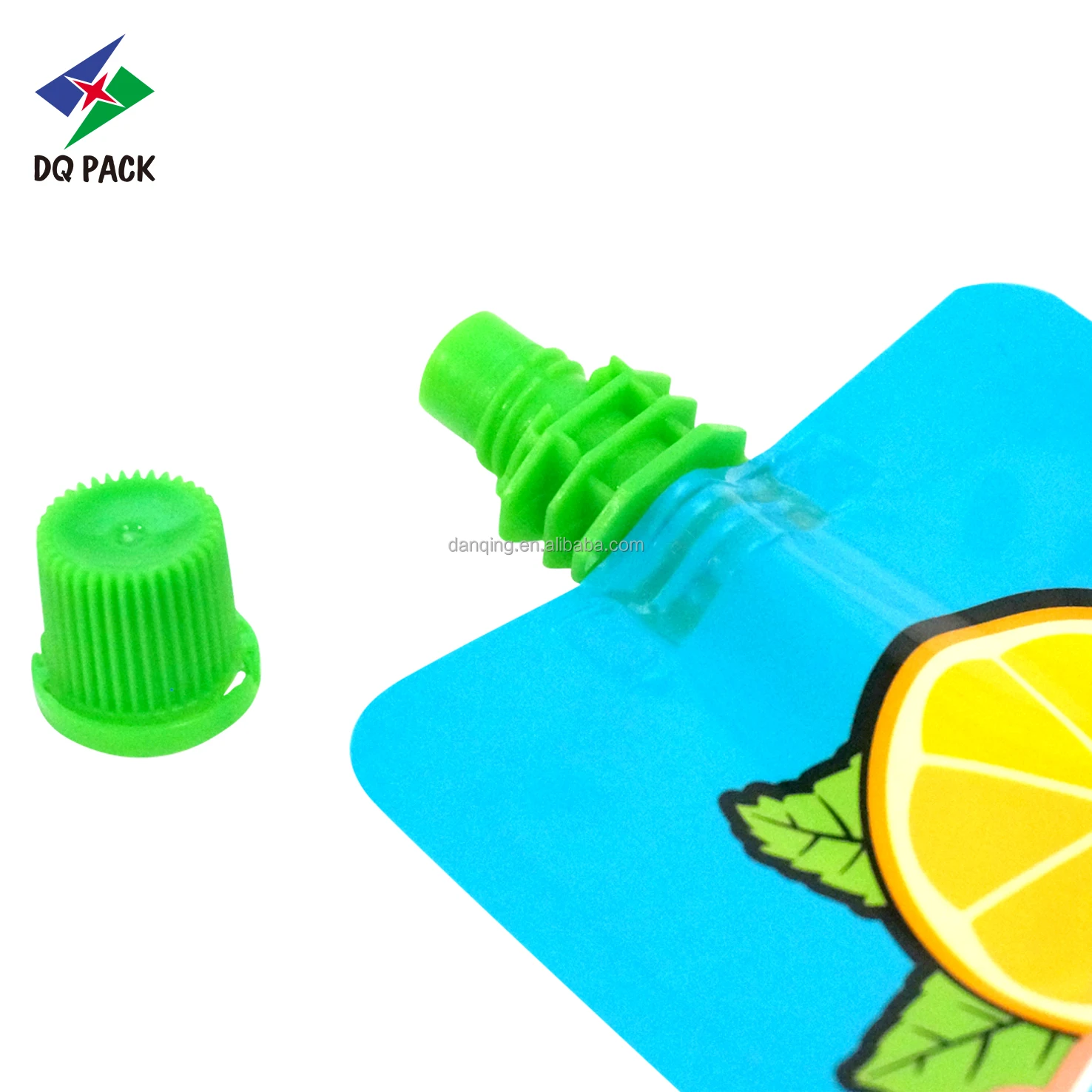 China Hot Selling Coconut Water Spout Pouch Aluminum Packaging Lemon juice pouch