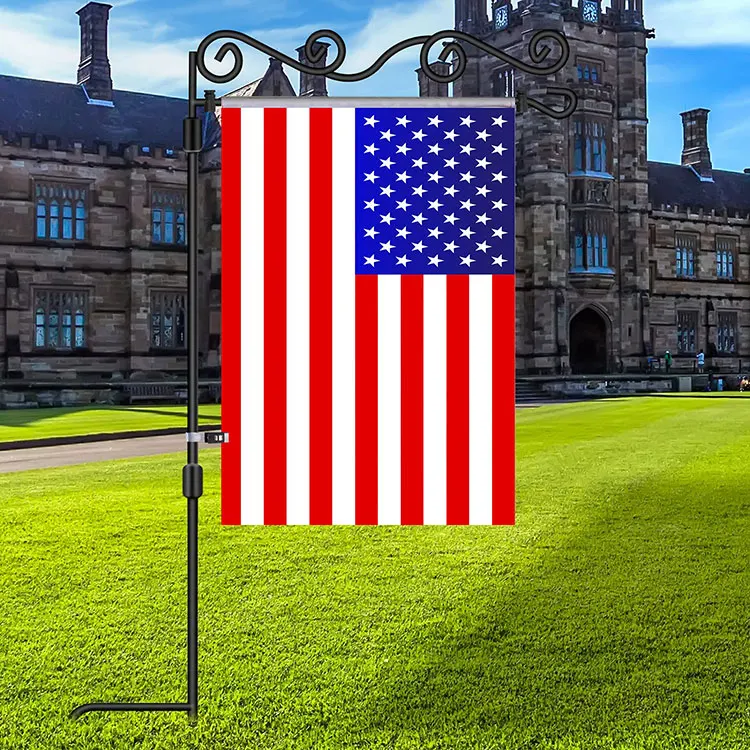 Jhmech Floral Style Powder Coated Weatherproof Paint Flagpole With