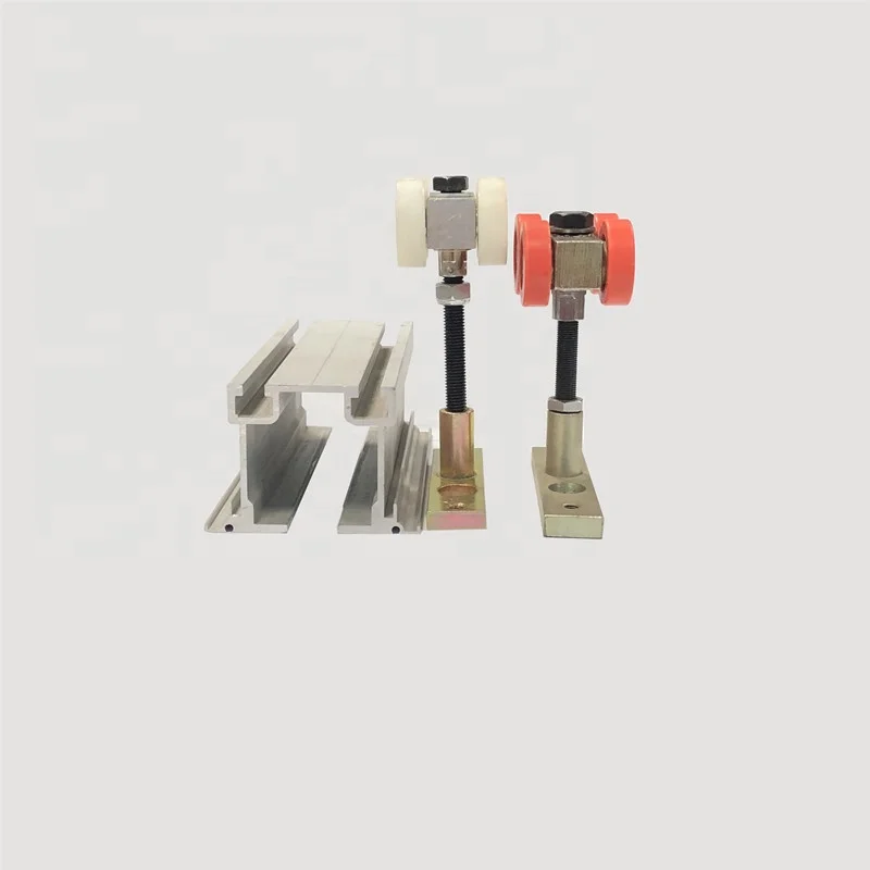 Aluminium Track Movable Wall Partition System Wheel Carrier Track for Folding Partition
