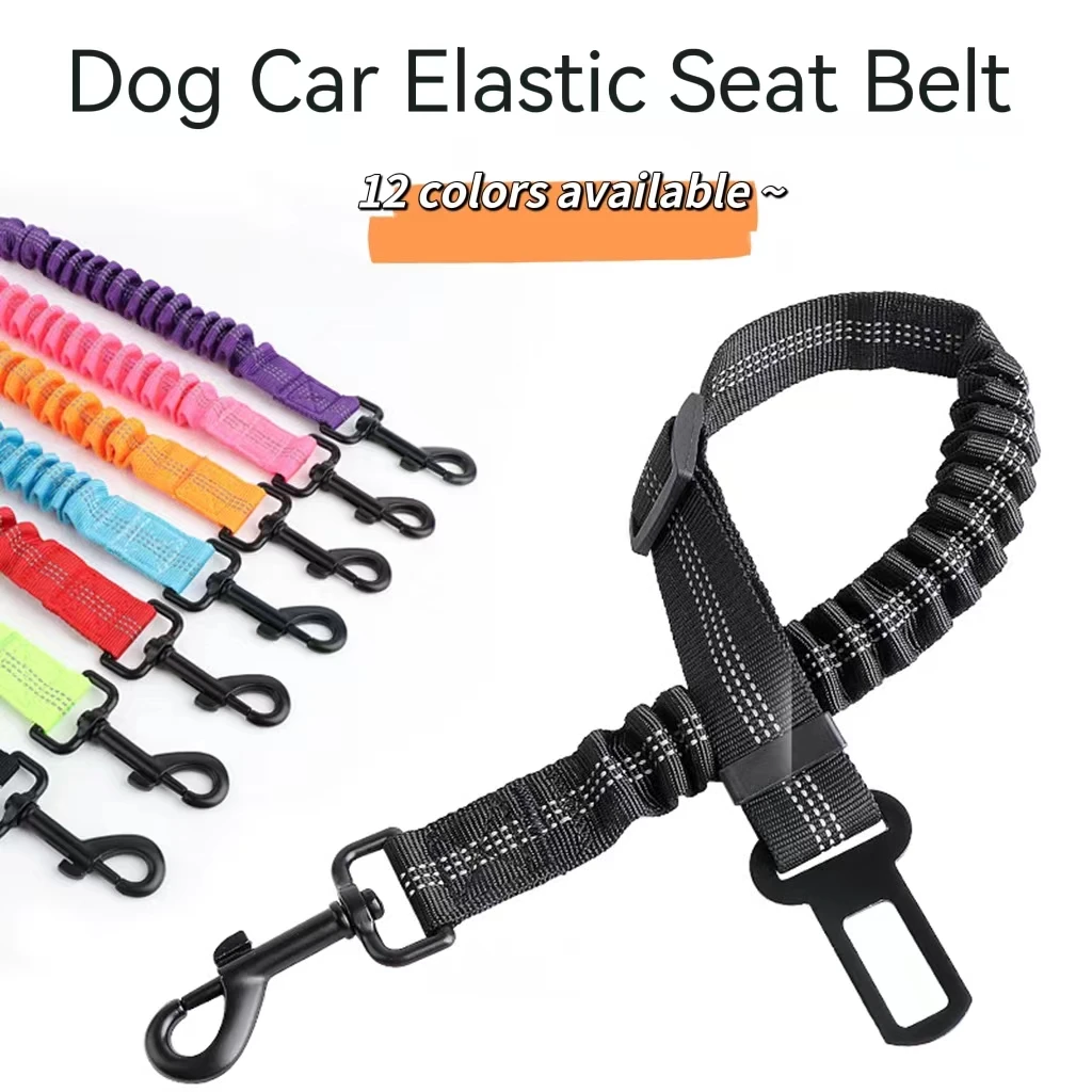 Wholesale Nylon Safety Car Seat Belt For Dogs Adjustable Pet Cat ...