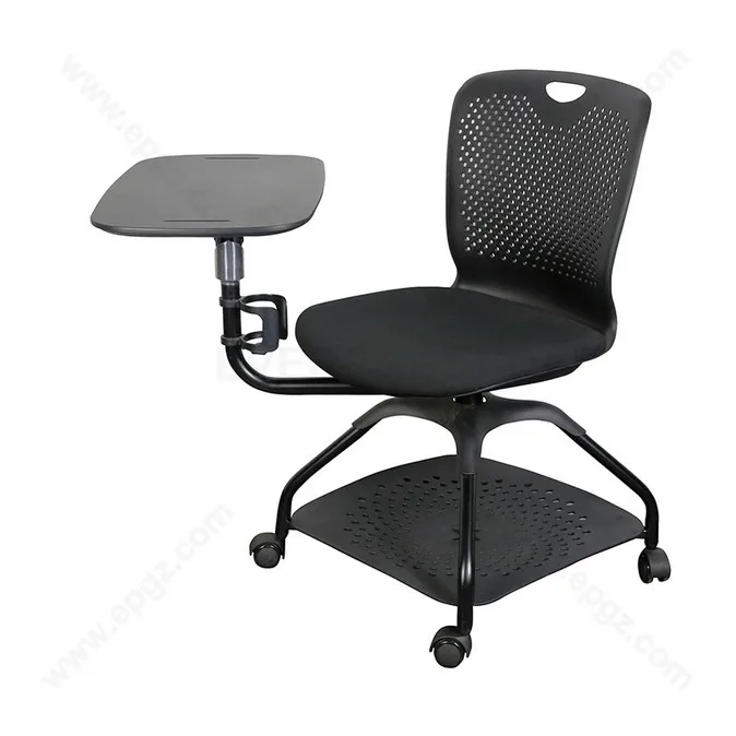 Modern Design Student Table and Chairs College Wooden Chair for Student Sketching Chair with Writing Tablet for Writing