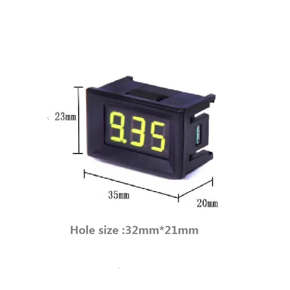 DC Voltage and Current Display LED Digital Meter 0-300V