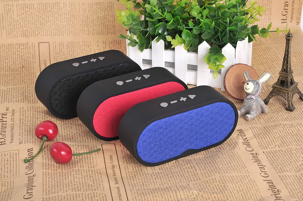Gift Customized OEM Sport Outdoor Waterproof TF Card FM Radio Mini Wireless Bluetooth Speaker - ANKUX.COM
